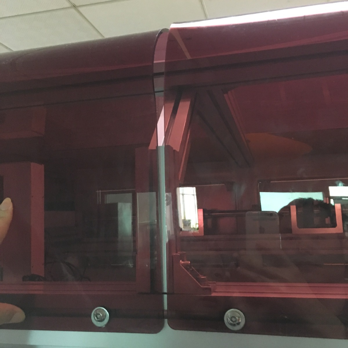 透明亚克力板有机玻璃板隔离板折弯激光雕刻切割打孔亚克力板整板