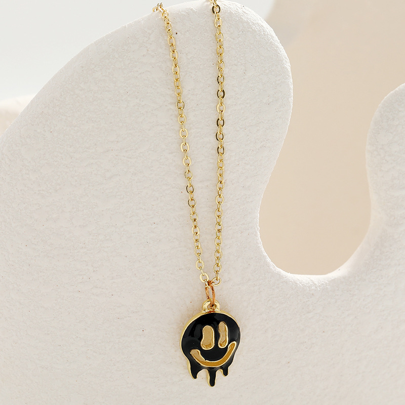 new fashion funny necklace hollow oil dripping ghost necklace