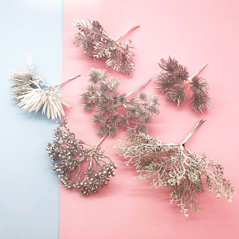Artificial Flower Vine Bouquet Tree Vine Wall Ceiling Decoration Flower Arrangement Vase Branch DIY Handmade Material Decorative Flower