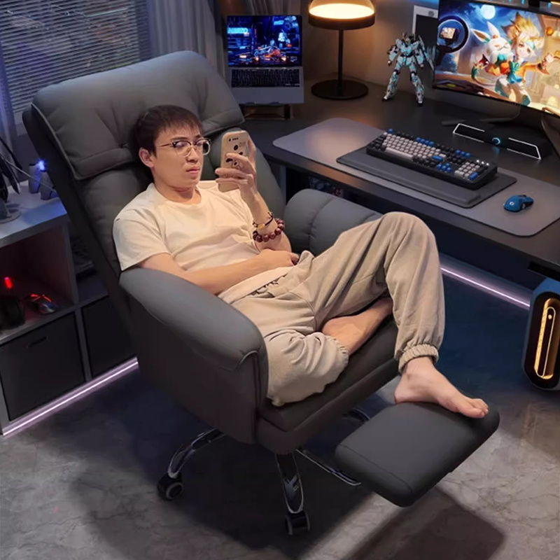 E-Sports Chair, Boys' Gaming Chair, Computer Chair, Comfortable Sedentary Ergonomic Back Chair, Office Study Desk Chair