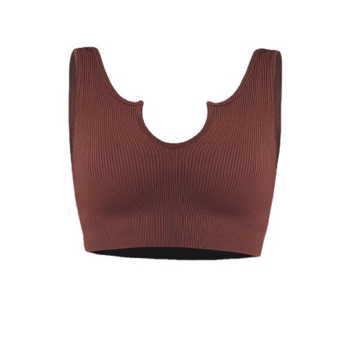 European and American summer quick-drying yoga vest all-in-one shockproof push-up sports bra women's lulu fitness bra beautiful back