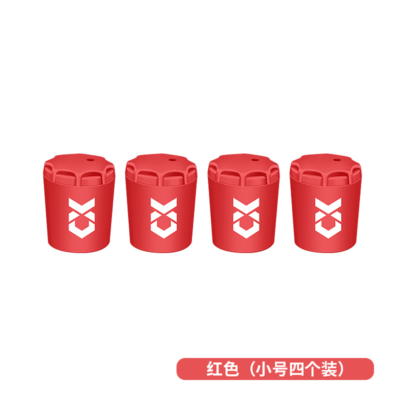 Qianrui nueva caña de Luya, cubierta protectora de silicona de bloqueo trasero, cubierta de bloqueo trasero, caña de pescar antideslizante, accesorios de pesca de bloqueo trasero