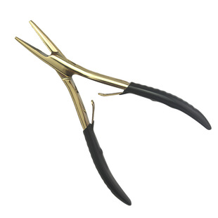 Full Stainless Steel Hair Extension Pliers Mesh Teeth Hair Extension Pliers Wig Tools