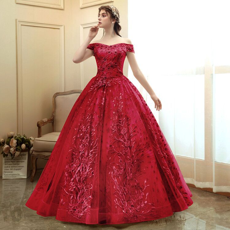Vestido de coro dorado 2024 rendimiento de primavera vestido de novia de color esponjoso EXAMEN DE ARTE solo mujer estudiante traje de rendimiento simple