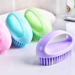 Plastic candy-colored cleaning brush for washing clothes, household kitchen multi-purpose cleaning brush, shoe brush, floor brush, universal brush