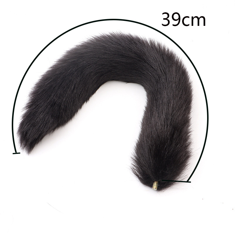 可拆卸狐狸尾巴