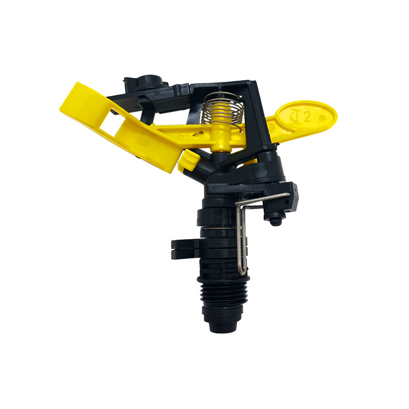 Aspersor de brazo basculante ajustable de plástico 360 grados rociador giratorio automático riego de jardín césped equipo de rociadores automáticos