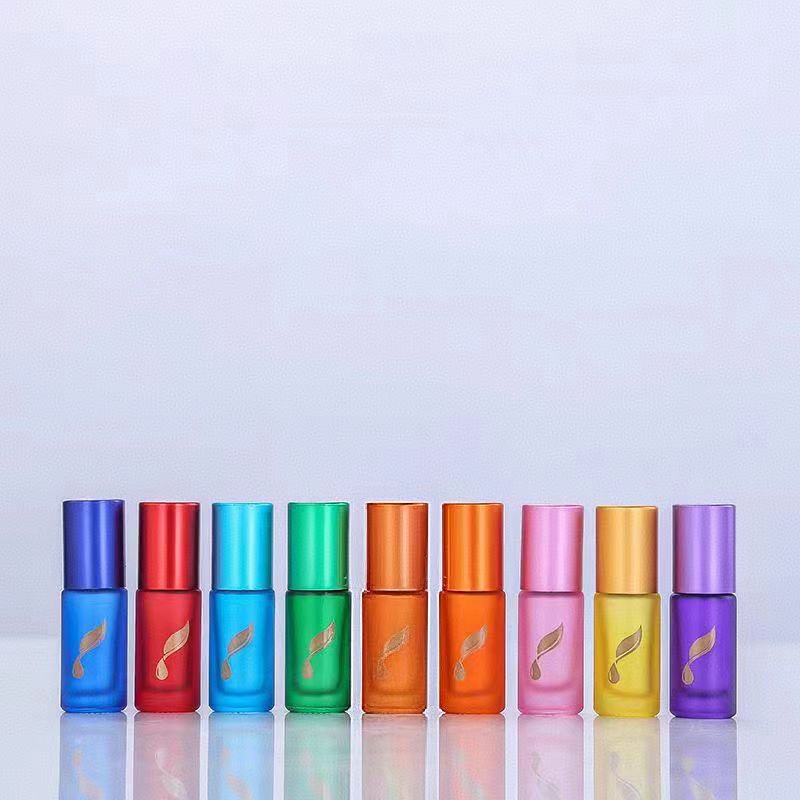 5ml roller ball bottle YL glass beads 8 pieces