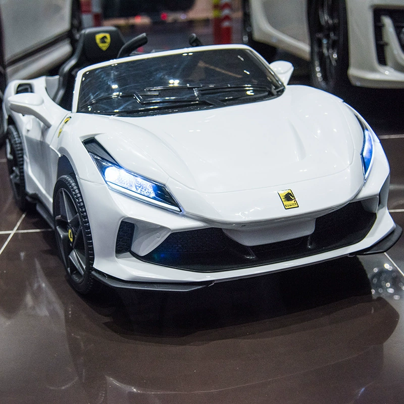Ferrari игрушечный электромобиль, полноприводный транспорт с сиденьем, пульт дистанционного управления, для 1–12 лет