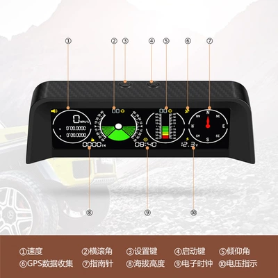 pointer off-road modification instrument, automobile instrument