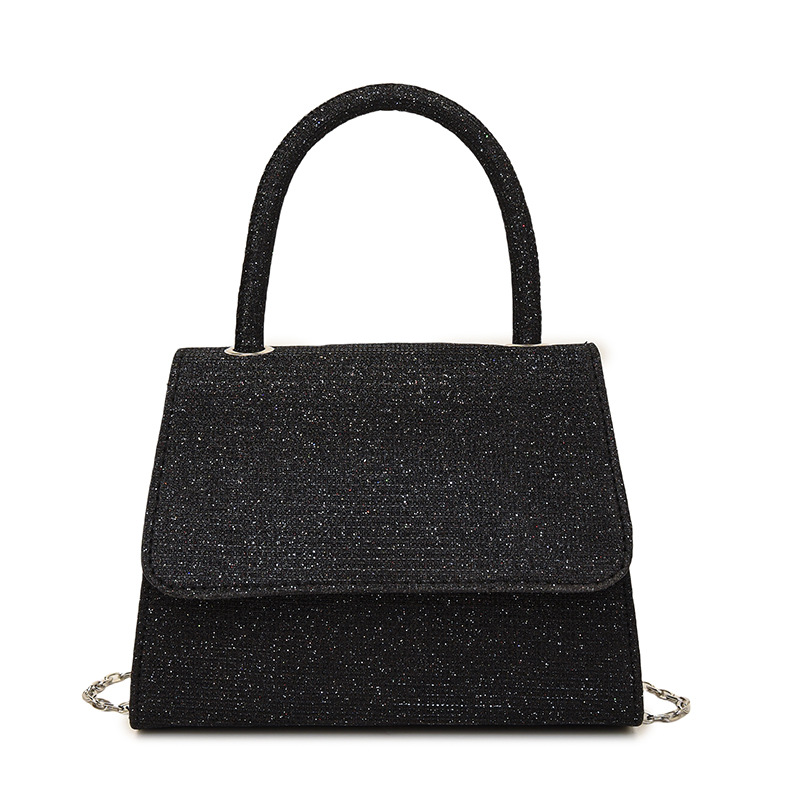 Bolso de cena, nuevo estilo transfronterizo, cadena de fiesta de sentido metálico, bolso de mensajero de un solo hombro, bolso de estilo de mujer de sentido avanzado