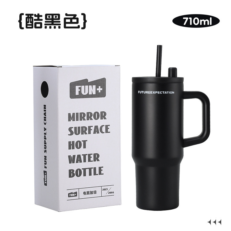 外贸款冰霸杯不锈钢保温保冷吸管杯大容量高颜值便携车载杯|undefined