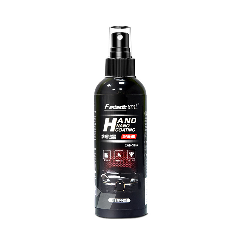 Agente de recubrimiento de acción rápida para automóviles, revestimiento de pintura para automóviles, spray de cristal nanocristalino, encerado de película, cera líquida para automóviles