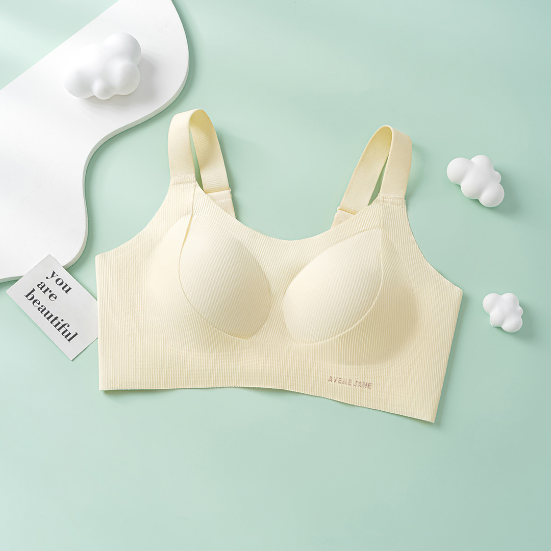 Venta directa de fábrica comercio electrónico transfronterizo Sudeste de Asia Vietnam Tailandia damas sin costuras sujetador de recogida lateral cómodo