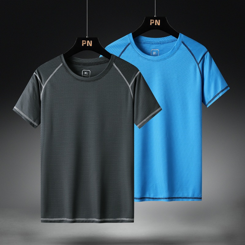 速干短袖男运动健身t恤跑步训练宽松大码透气排汗夏季新款速干衣|ms