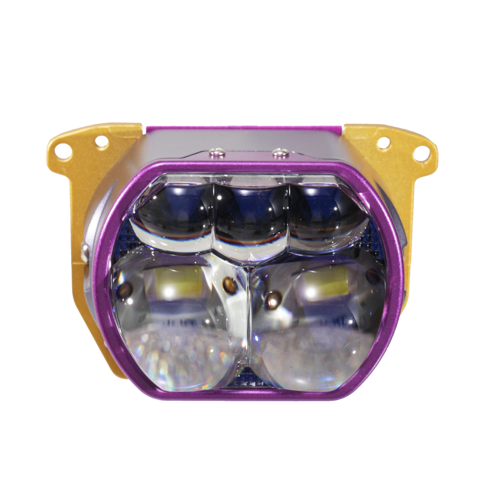 2026 Hot-Selling Car Spotlight Ay05 Five-Diamond Lens Headlight Five-Focus High-Quality Super Bright Car Light