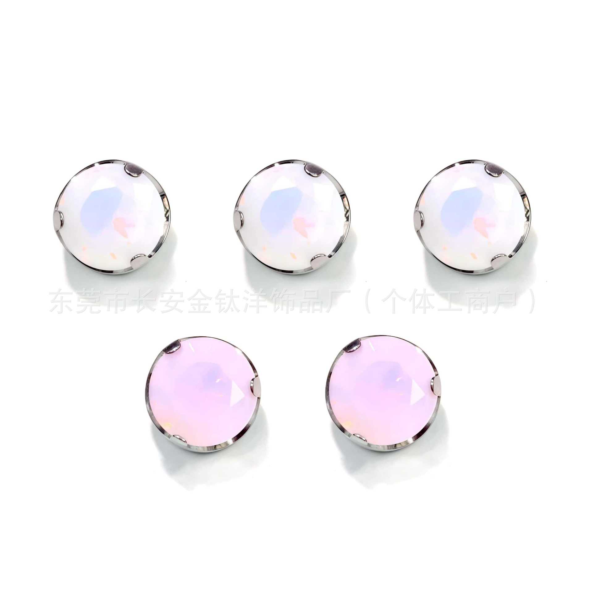 Pointed titanium steel lip stud product view
