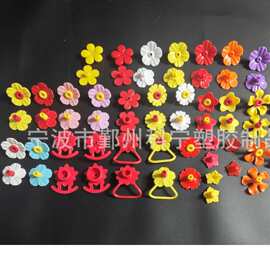 硬花软花蜂鸟花朵蜂鸟喂食花喂水花朵适配4mm-20mm直径圆孔