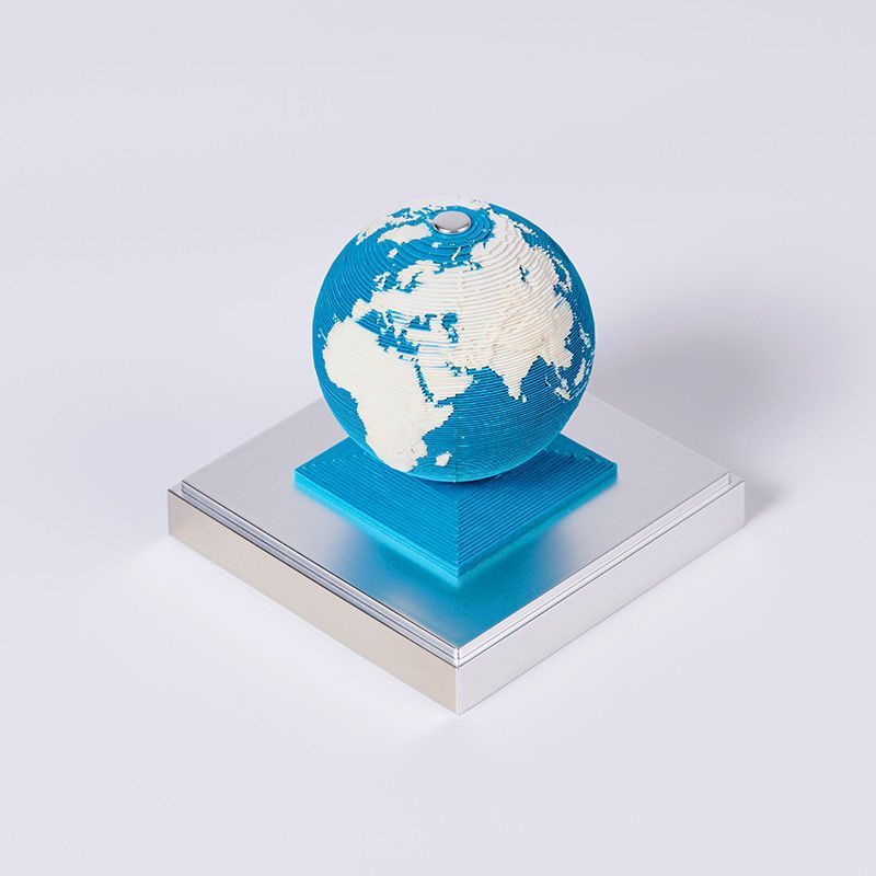 2023年地球を救うカレンダー3d立体便箋紙地球儀兎年手裂き紙彫刻三次元卓上カレンダー|undefined