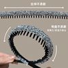 Scalloped non-slip universal headband for face washing, hairpins for adults, hair accessory, new collection, internet celebrity