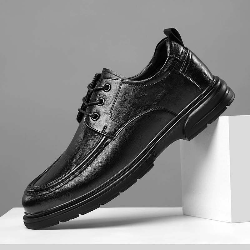 Cardile туфли из крокодиловой кожи, мужские свадебные деловые деловые туфли из натуральной кожи, повседневные ботинки дерби с большим носком на толстой подошве и низким вырезом