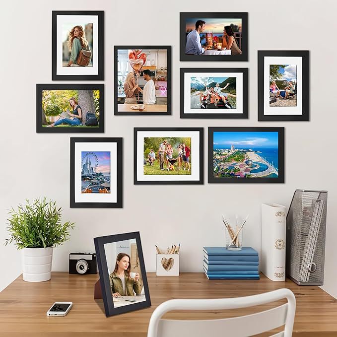 Flat Wooden Minimalist Photo Frame with a Table-Like Feel, Large Size, Can Be Hung on the Wall, Oil Painting Frame, Photo Frame, Photo Wall Wholesale Flat Wooden Minimalist Photo Frame with a Table-Like Feel, Large Size, Can Be Hung on the Wall, Oil Painting Frame, Photo Frame, Photo Wall Wholesale
