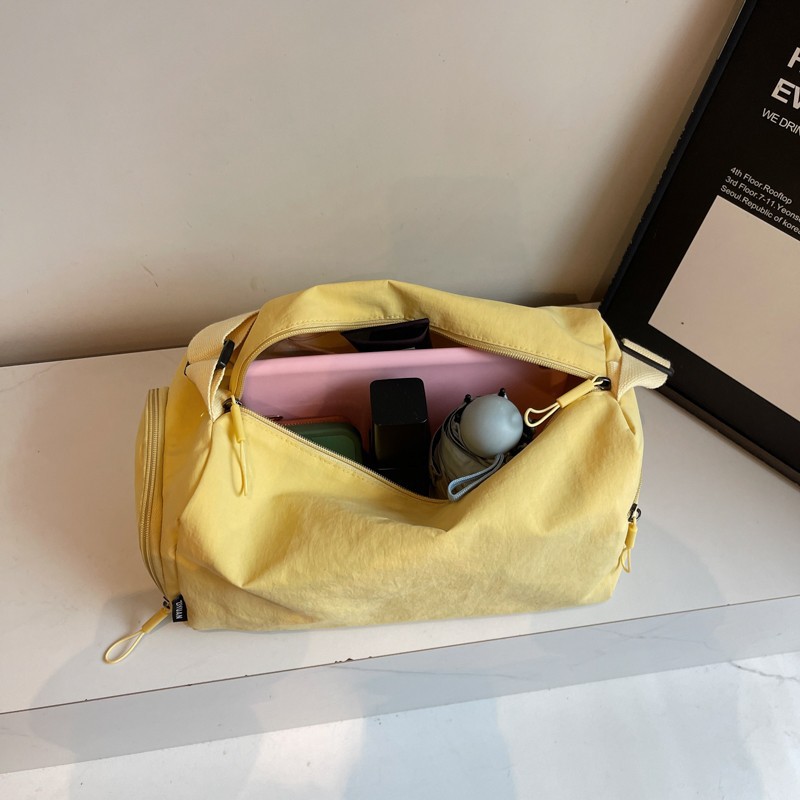 軽量カジュアル大容量トラベルバッグ女性のスポーツフィットネスヨガバッグ収納ポータブルクロスボディバックパック荷物バッグ女性