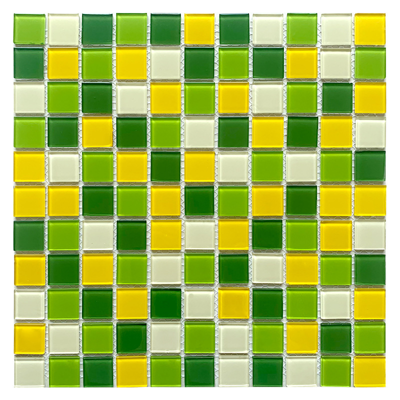 Green and yellow white