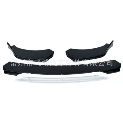 spoiler for car protection, Big Surrounded - round-head-carbon-pattern-white