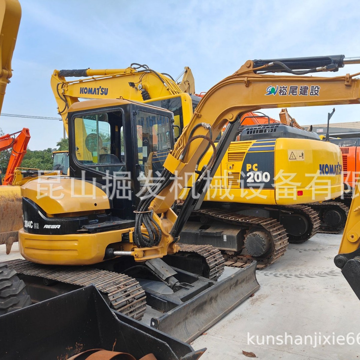 卡特304C CR挖掘机二手挖掘机卡特305 303微型钩机