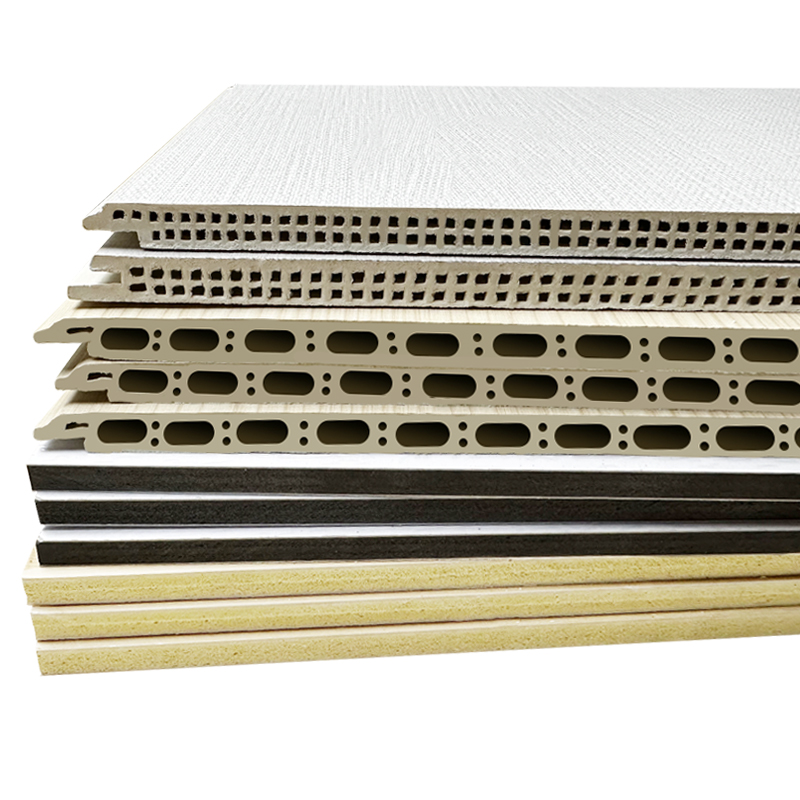 Bamboo Fiber Integrated Wall Panel, 8 mm, 400/600 mm Width, Quick-Install Decorative Panel