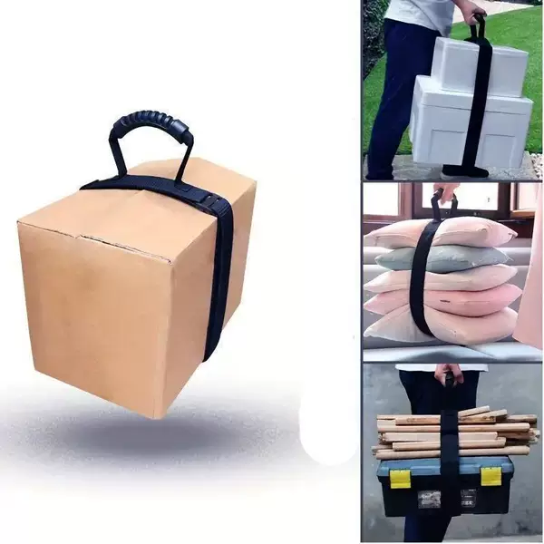 Portable Luggage Bundling Straps Cross Straps Nylon Straps Moving Heavy Goods Handles Luggage Straps