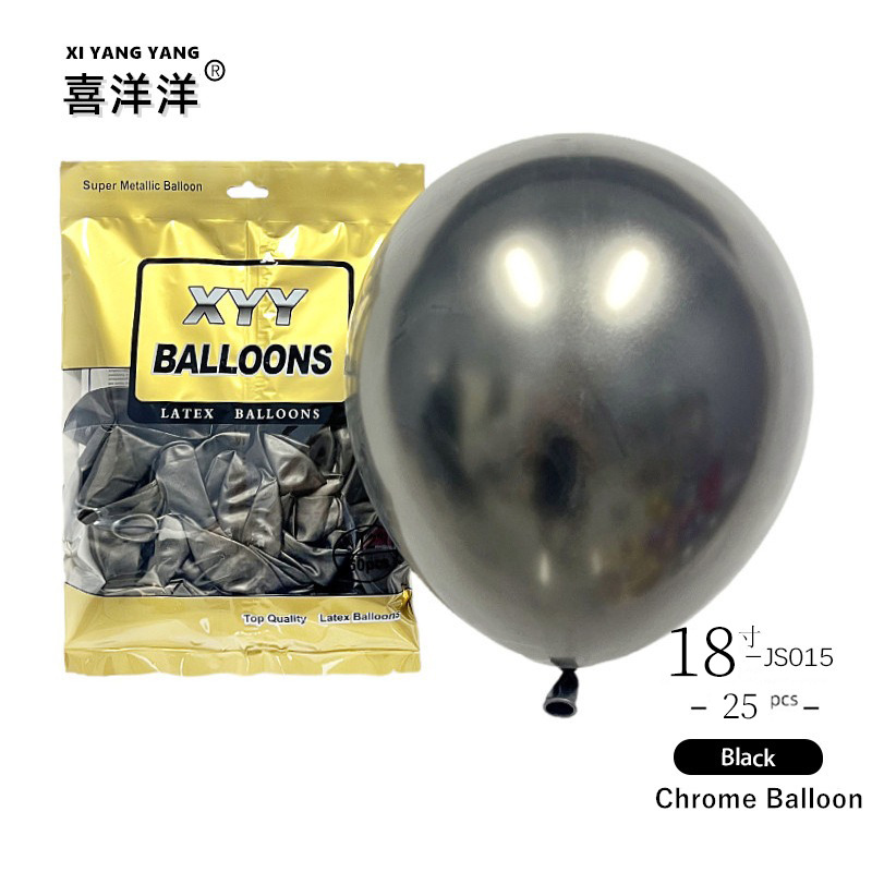 Globos metálicos para decoración, varios tamaños (5-18 pulgadas)