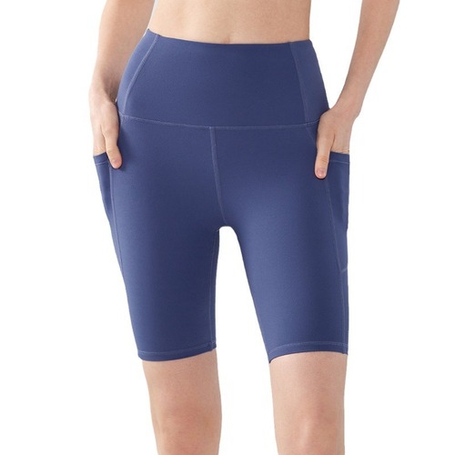 Starry Sky Shorts Summer Commute Fitness Yoga Five-Pocket Women's High-Waist Thigh-Sucking Abdominal-Slimming Dual-Side Pockets Sports Shorts