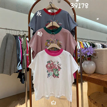 WE2026�ļ��¿ϵײɫ�컨��ӡ��T��Ů����Ԫ�������������
