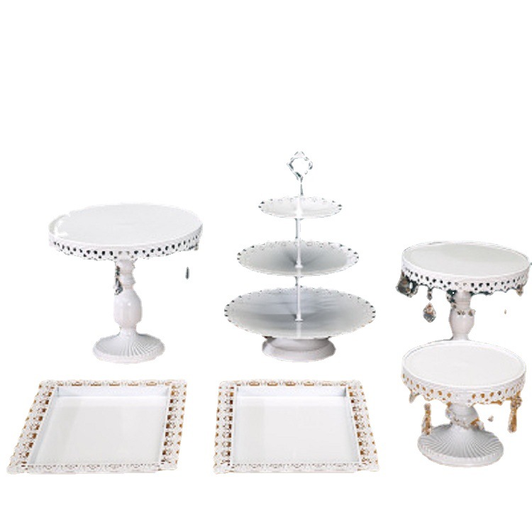 Estilo Europeo soporte de la torta traje decoración de la boda tienda de postres pastelería fábrica directa soporte de la torta