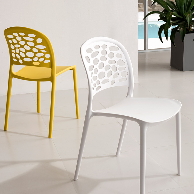 Silla nórdica de estilo minimalista moderno, silla para bodas en hoteles, mesa y silla de banquete huecas Eames, muebles para comedor.