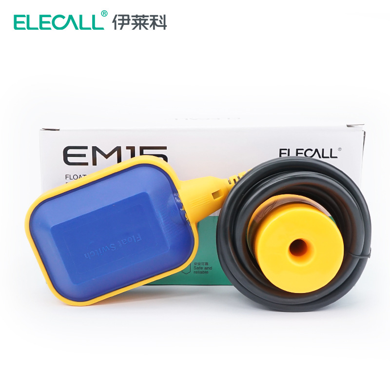 Yi Laike Cable Floating ball switch EM15-2 fully automatic 220V Tower water level Level controller KEY