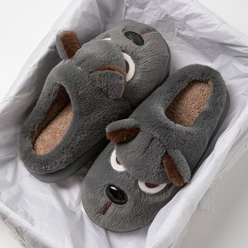 2026 nuevas zapatillas de algodón para gatos para mujeres en el hogar de dibujos animados más zapatillas de peluche calientes zapatillas de algodón para hombres