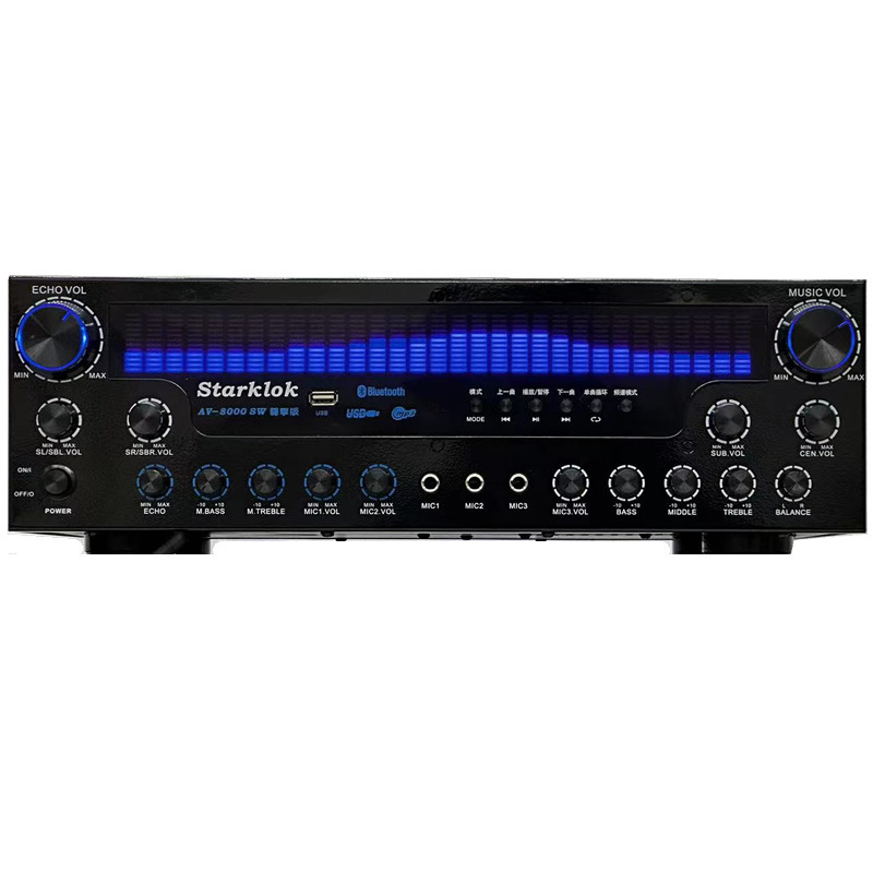 StarklokAV-8000SW尊享版専門超大電力7.1チャンネルホームシアターbluetooth機能再生機|undefined