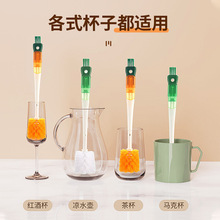 多功能五合一杯刷可拆开使用适用于多种杯子马克杯水杯保温杯奶瓶