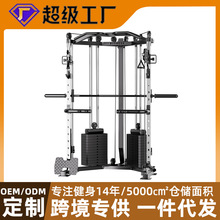史密斯机综合训练器飞鸟龙门架家用多功能深蹲架高拉健身器材批发