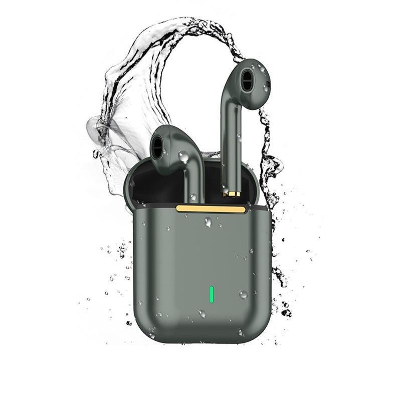 El nuevo auricular Bluetooth TWS transfronterizo de modo privado J18, deportivo en los auriculares, reducción inalámbrica de ruido, batería de larga duración de la batería 5.0