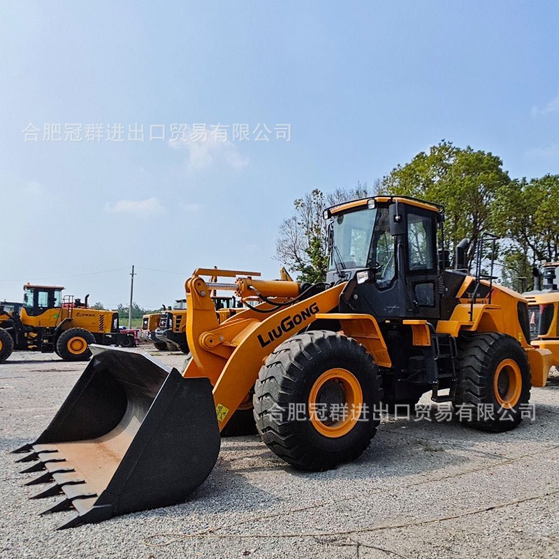 Cargadora de Liu Gong CLG856H 5 tanques 3 cubos para el comercio exterior