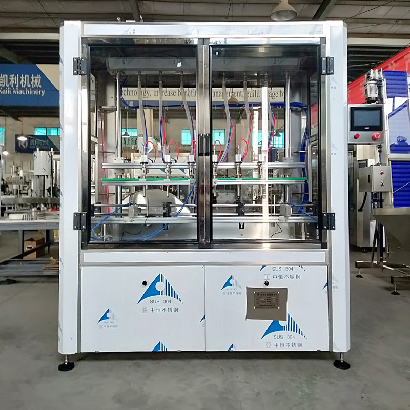 全自动500ml酒精灌装机 2.5L桶装酒精灌装机  5L桶装液体灌装机