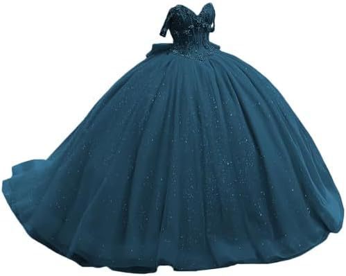 Vestido de noche de cola, top de tubo de un solo hombro, vestido de fiesta para adultos, vestido de princesa de hilo esponjoso, vestido de aplicación tridimensional