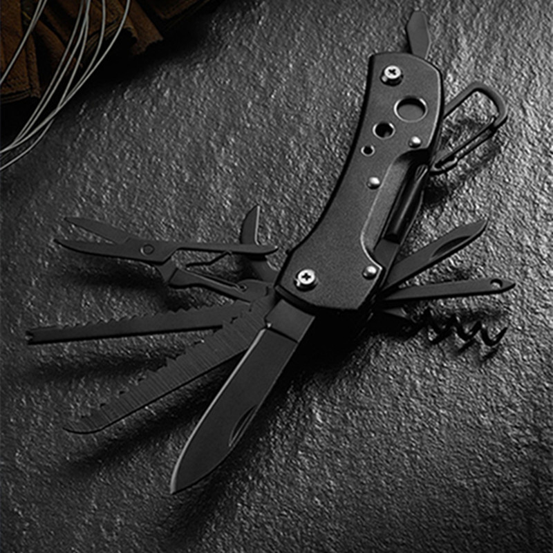 户外随身工具多功能不锈钢折叠钳子居家用组合工具钳车载可携式包