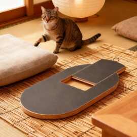 实木狗抓板跨境宠物隐藏食盒猫咪狗狗磨爪器可放狗粮宠物训练玩具