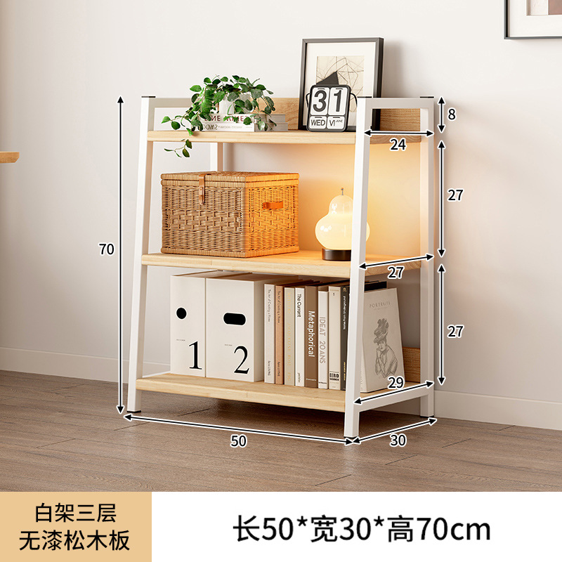 Estante trapezoidal de piso a techo con puerta de gabinete, dormitorio de madera maciza, esquina de la cabecera de la cama, estante de exhibición de la sala de estar, pequeño armario de almacenamiento