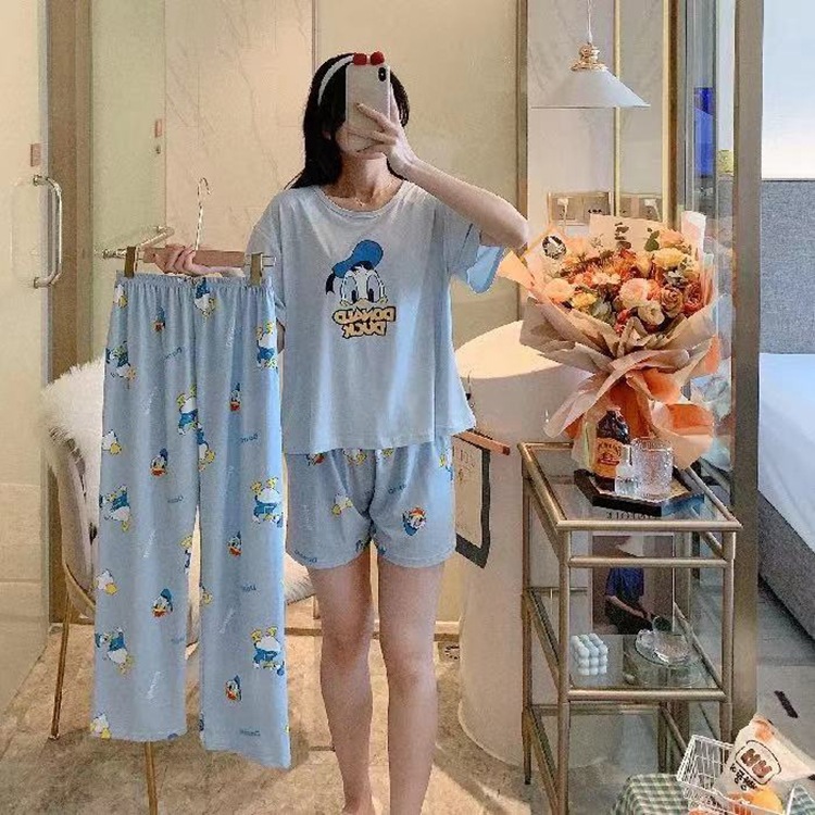 We business pajamas women summer short-s...